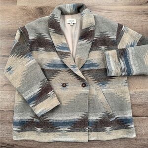 Aura Women's Double Breasted Jacket